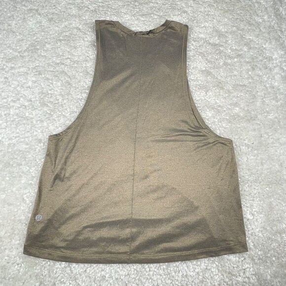 Lululemon Cardio Squad Tank Gold Bronze - Picture 3 of 9